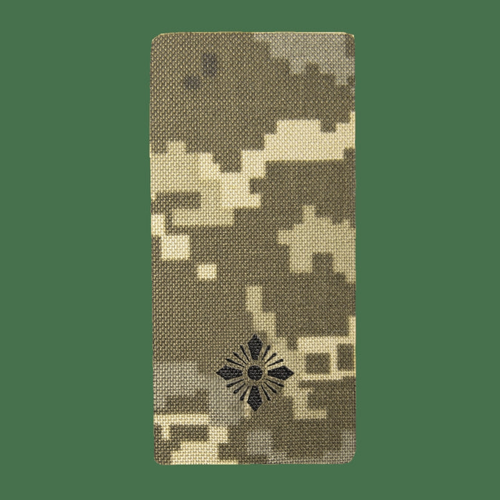 Camotec Junior Lieutenant Epaulet, Pixel Camo, 5"x10"