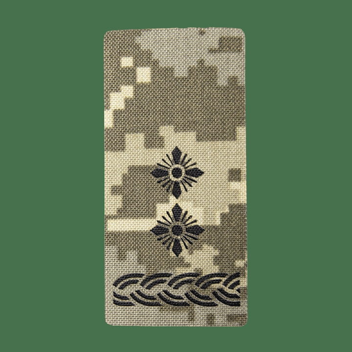 Camotec Colonel Epaulet, Pixel Camo, 5" x 10"