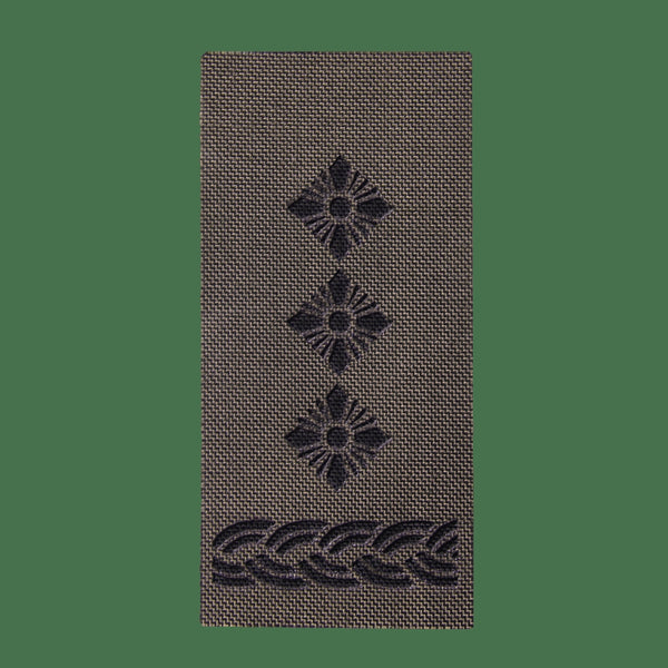 Camotec Colonel Epaulet, Olive Green, 5" x 10"