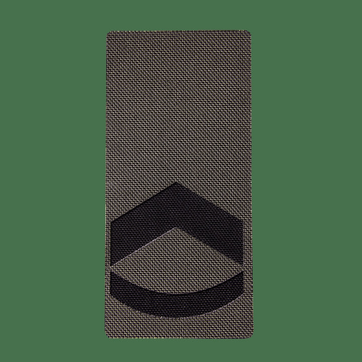 Camotec Sergeant Rank Insignia Olive Green (5" x 10")