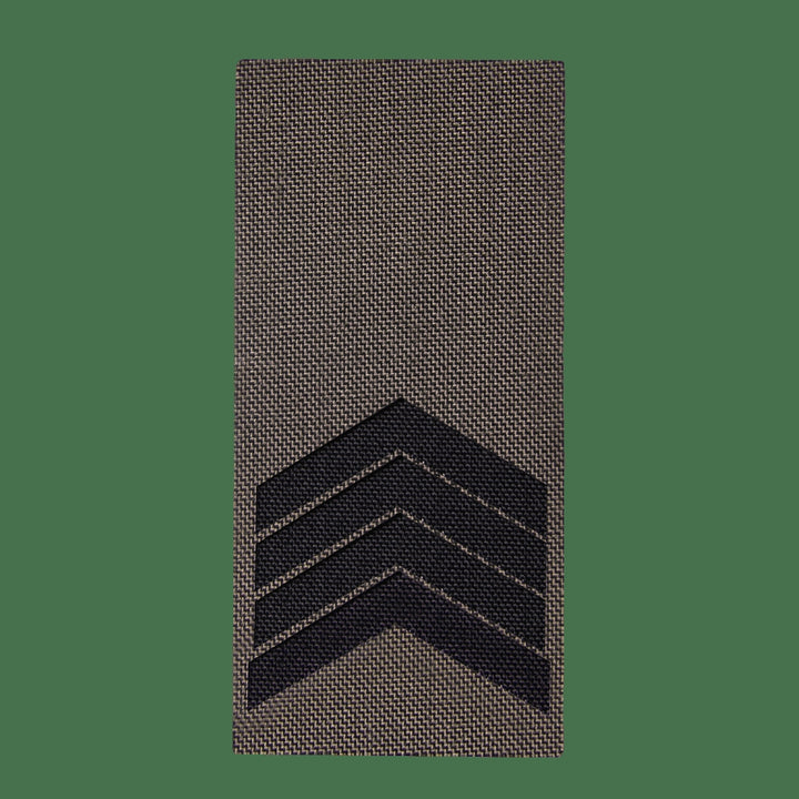 Camotec Senior Sergeant Epaulet, Olive Green, 5" x 10"