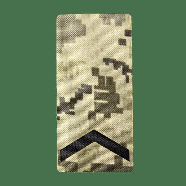 Camotec Senior Soldier Epaulet, 5" x 10", Pixel Camo