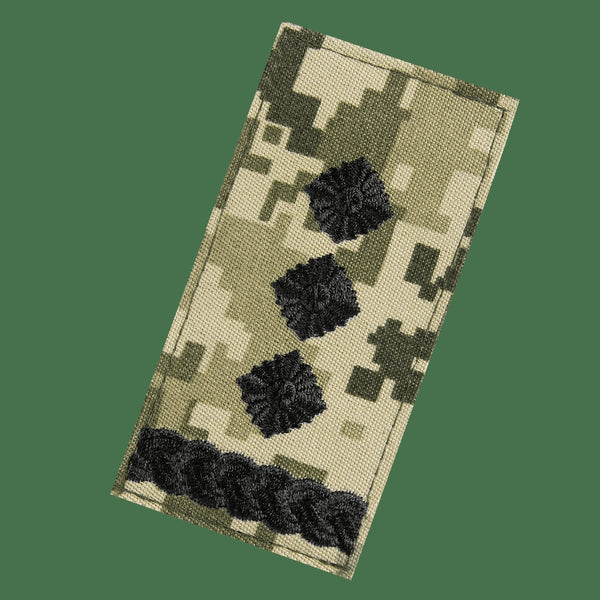 Ukrainian Armed Forces Colonel Patch Velcro Pixel Camo