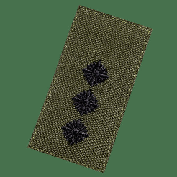 Ukrainian Armed Forces Major Rank Insignia Patch, Olive Drab