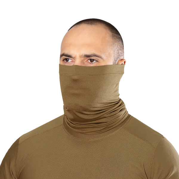 Basic CoolPass Grid 2.0 Coyote Neck Gaiter