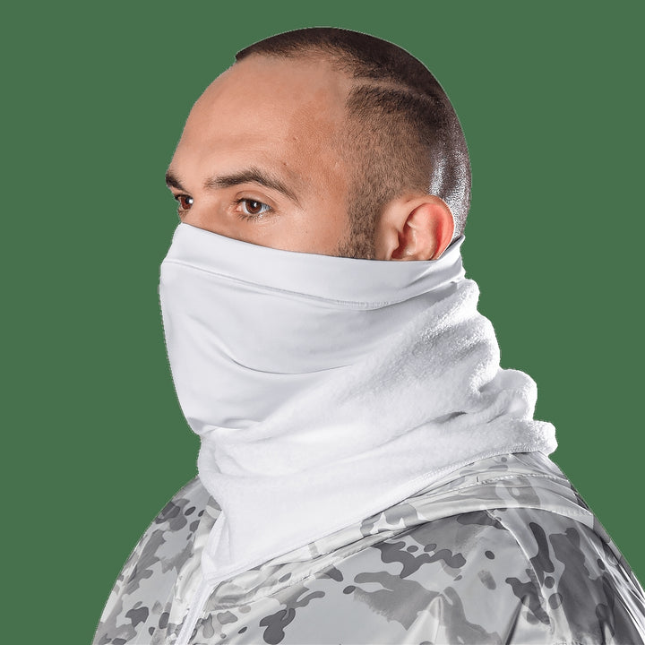 WarmFlex 2.0 Fleece Tube Scarf, White