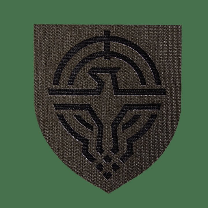 Camotec SBS Armed Forces Chevron 7" x 8" Olive Green