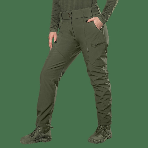 Pani SoftShell Pants, Olive Green