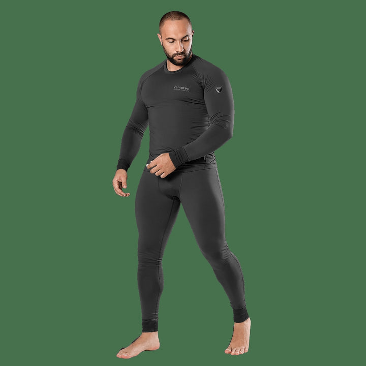 LVL1+ ThermoGrid Thermal Underwear, Graphite, Size S