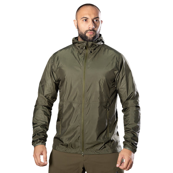 Windout 2.0 Windbreaker Jacket, Olive Green