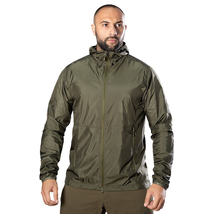 Windout 2.0 Windbreaker Jacket, Olive Green