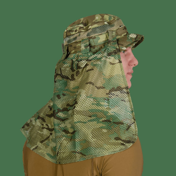Multicam Neck Gaiter for Boonie Hat