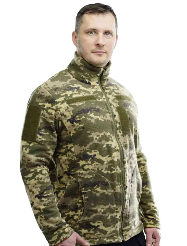 Brotherhood Tactical Fleece Jacket 2.0 - Pixel Camo