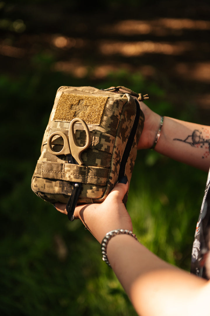 Navigara 4.5 Quick Release Medical Pouch, 14mm, Coyote Brown