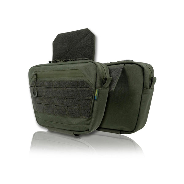 M Kiborg GU Khaki Cordura Tactical Chest Rig