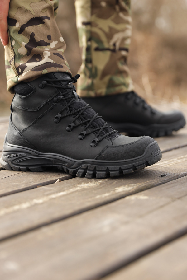 Undolini Brooklyn Tactical Low Boots (Black)