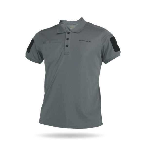 Frontier Milvus Graphite Anatomical Polo Shirt