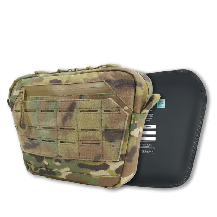 Militex XL Kiborg Tactical Chest Rig with Level 2 Ballistic Protection, Multicam