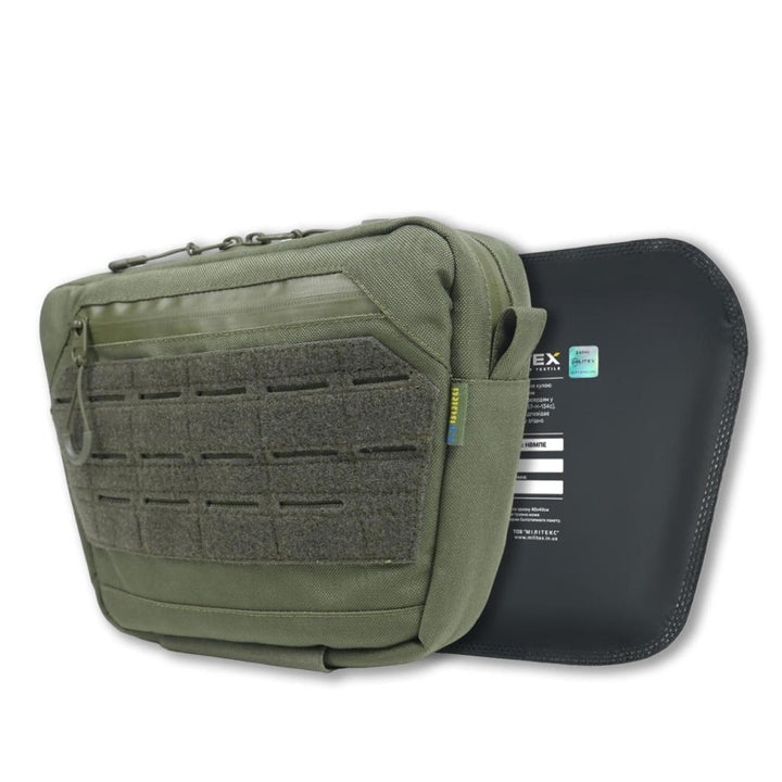 Militex XL Kiborg Tactical Vest with Level 2 Ballistic Protection, Khaki