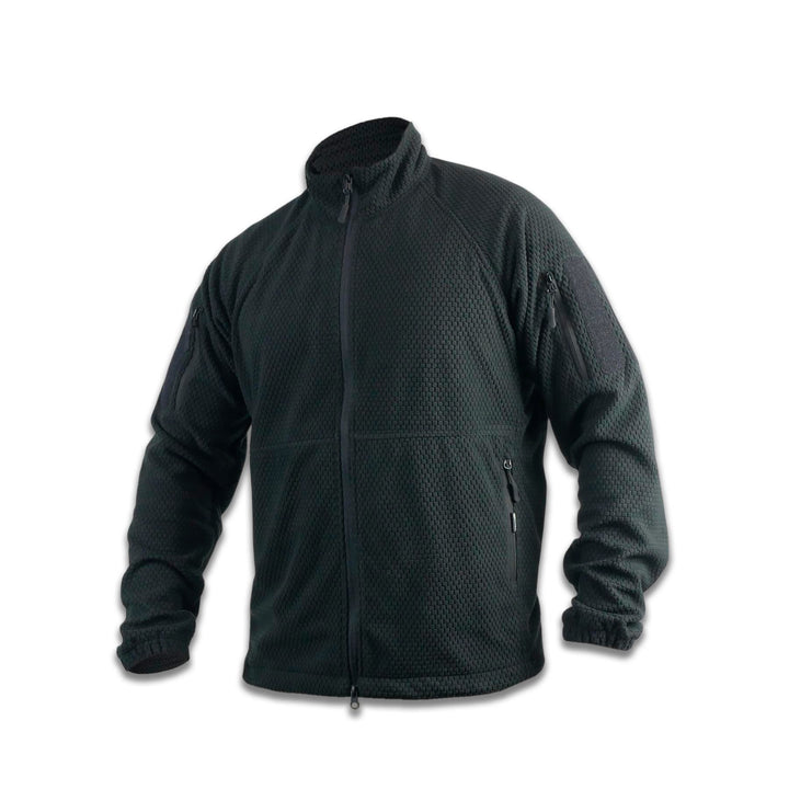 Militex Mod. 6 Windproof Fleece Jacket - Black