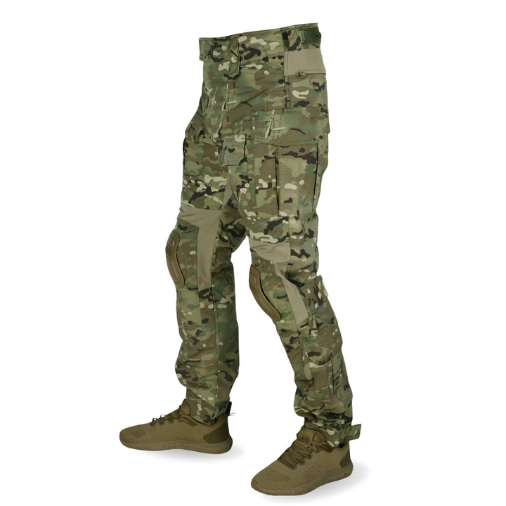 Han-Wild G3 Multicam Pants with Knee Pads | Adjustable & Reinforced for Tactical Use