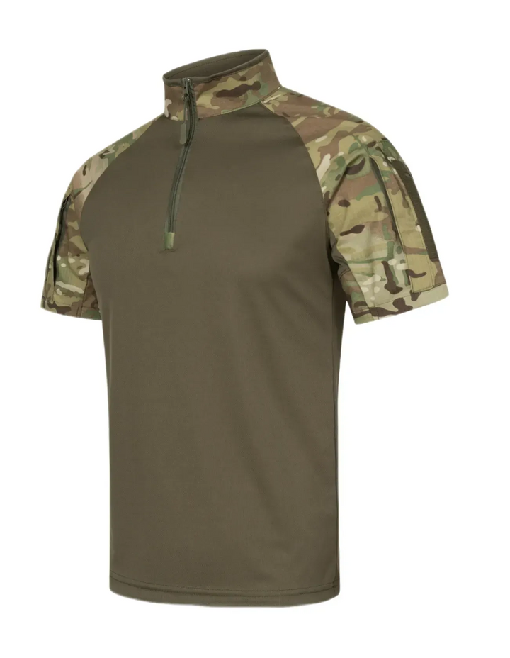 G4 Kiborg Tactical Short Sleeve T-Shirt, Khaki + Multicam