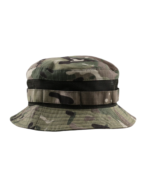Multicam Rip-Stop Summer Boonie Hat with Mesh