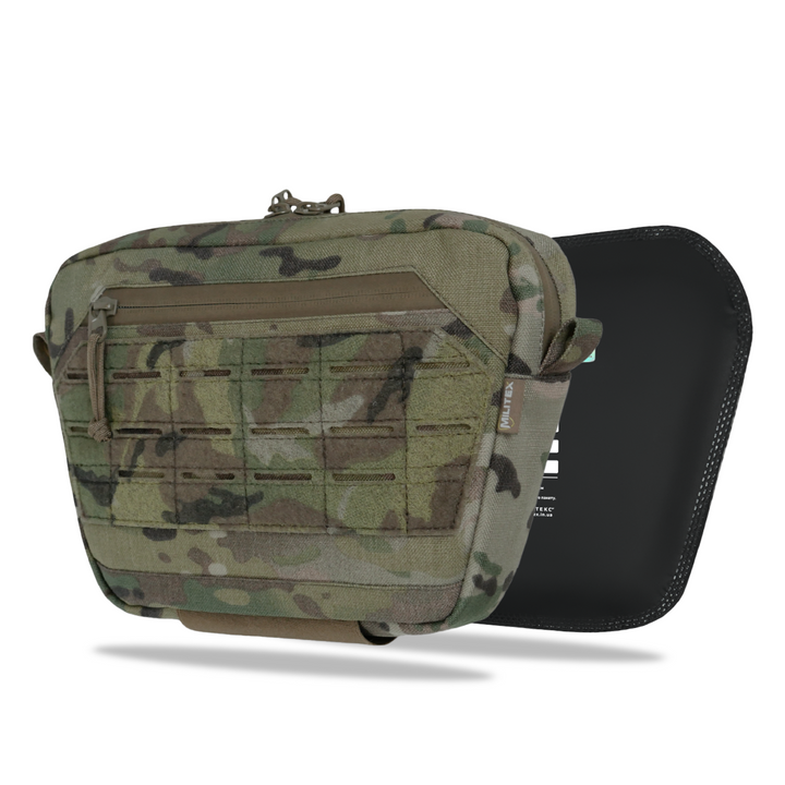 Militex Original USA MultiCam Tactical Shoulder Bag with Level II Armor, M