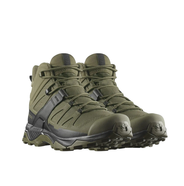Salomon X ULTRA Forces MID Dark Green Tactical Boots