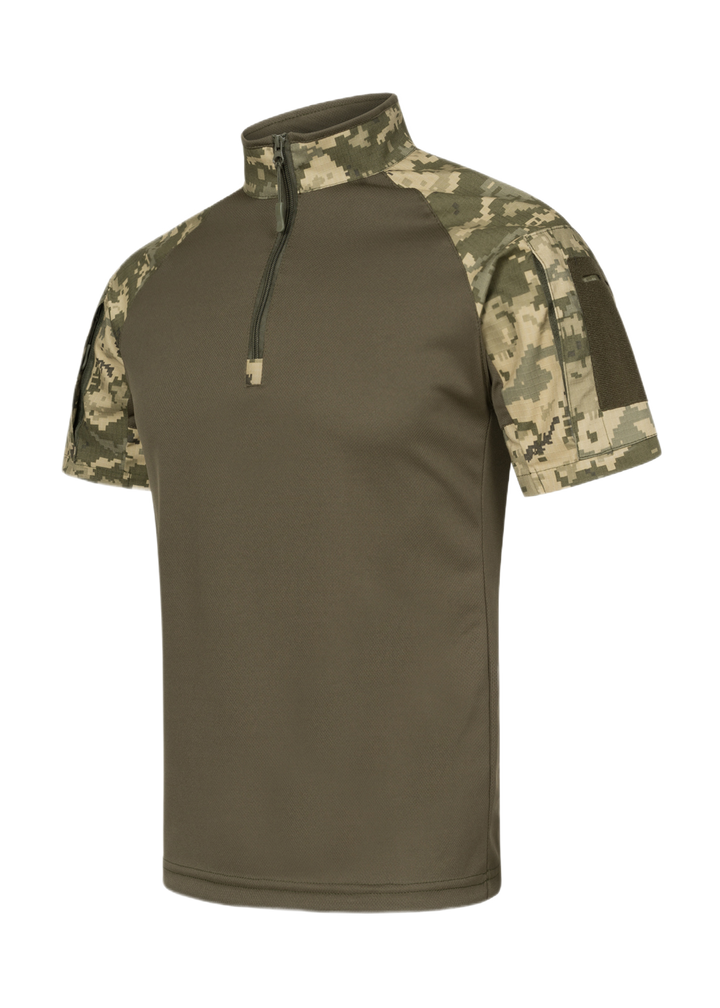 G4 Kiborg Tactical Short Sleeve T-Shirt, Khaki Pixel Camo