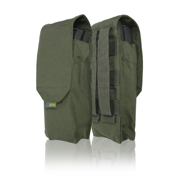 Kiborg GU Double Mag Pouch - Khaki