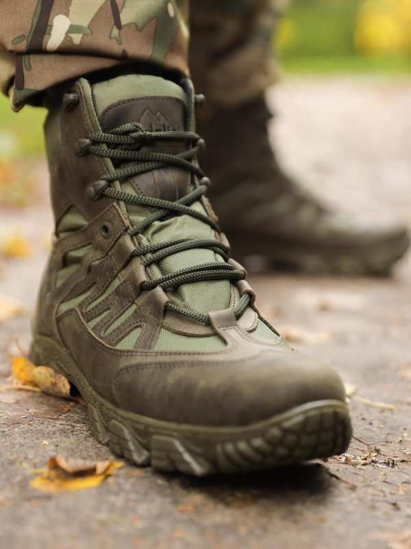 Crazy Olive Air-Tex USA Tactical Boots