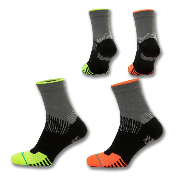 Tactical Running Socks Set (2 Pairs) - Size 8-10 (40-42)