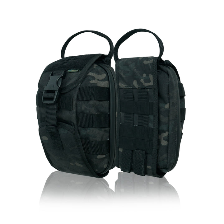 Kiborg GU Quick Release Medical Pouch, Black Multicam