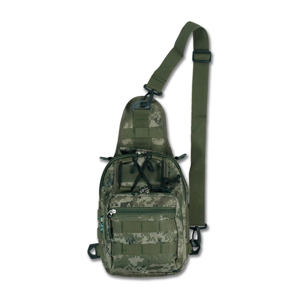 MOLLE System Shoulder Bag - Pixel Camo
