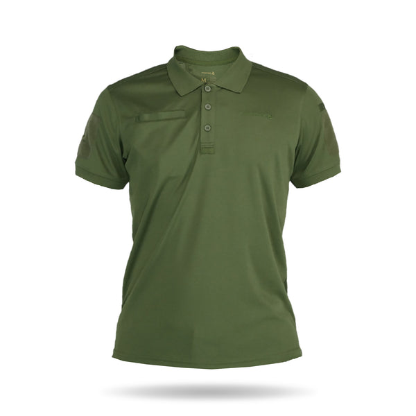 Frontier Milvus Anatomical Polo Shirt in Khaki