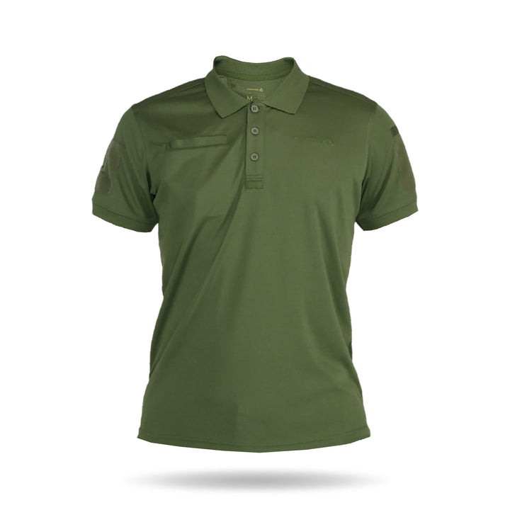 Frontier Milvus Anatomical Polo Shirt in Khaki