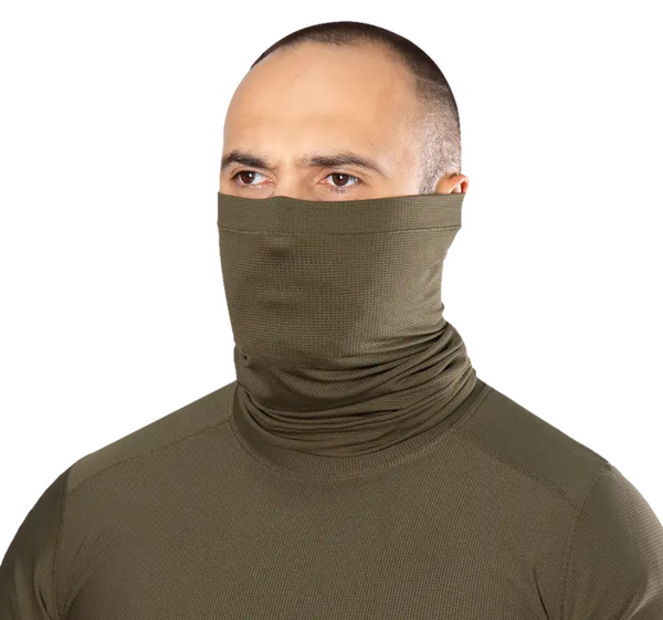 Basic CoolPass 2.0 Tube Scarf - Olive Green