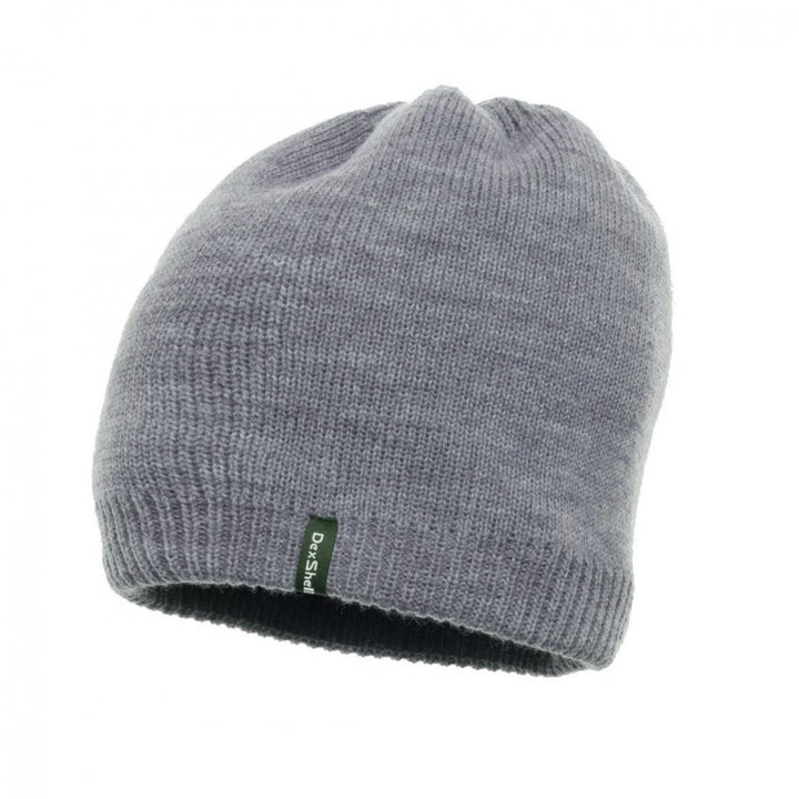 Dexshell Waterproof Hat, Size L/XL (22.8-23.6 in), Gray