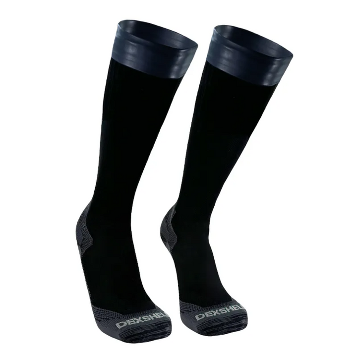 Dexshell Wading Pro Waterproof Socks, Black, Size L (US 10-12)