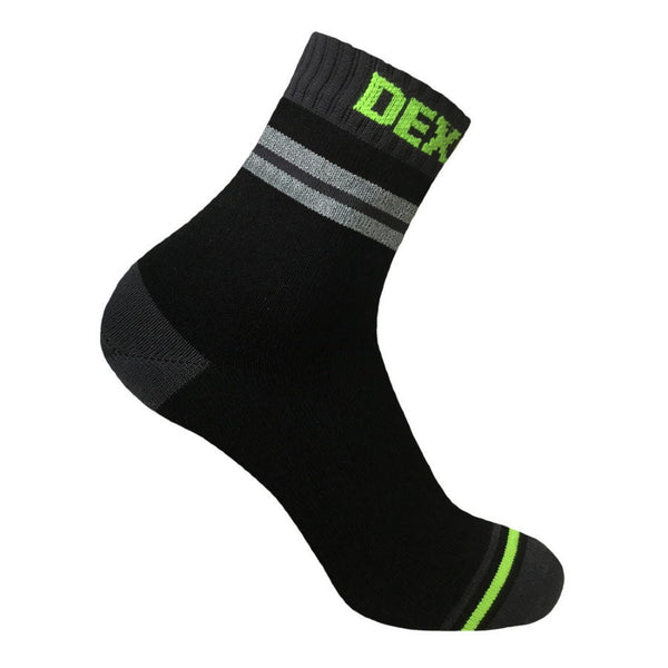 Dexshell Pro Visibility Waterproof Cycling Socks, Size L (US 10-12), Black