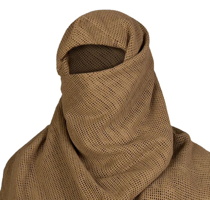 CM SFVS Coyote Camouflage Net Scarf