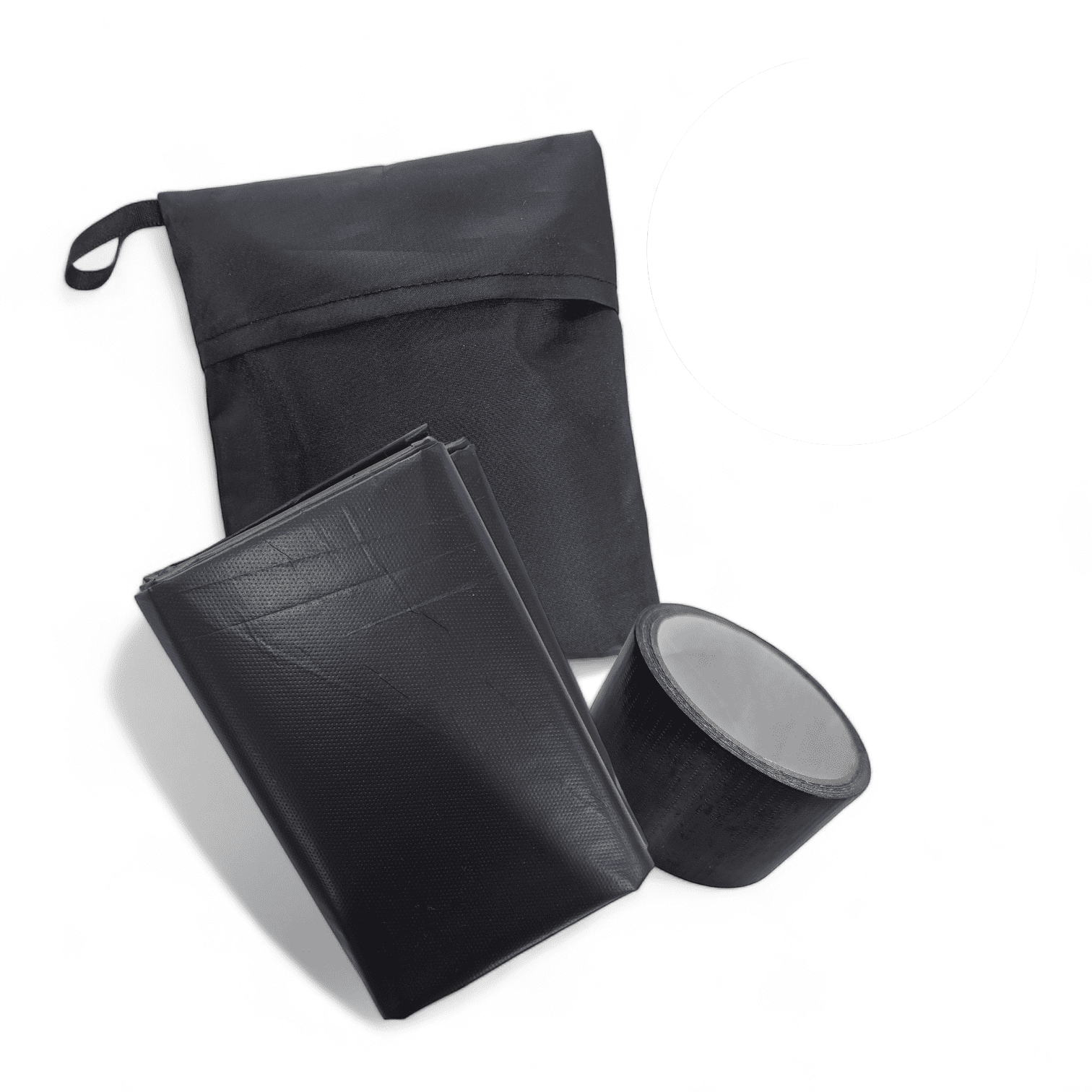 "Stealth Cover with Case and Reinforced Tape"